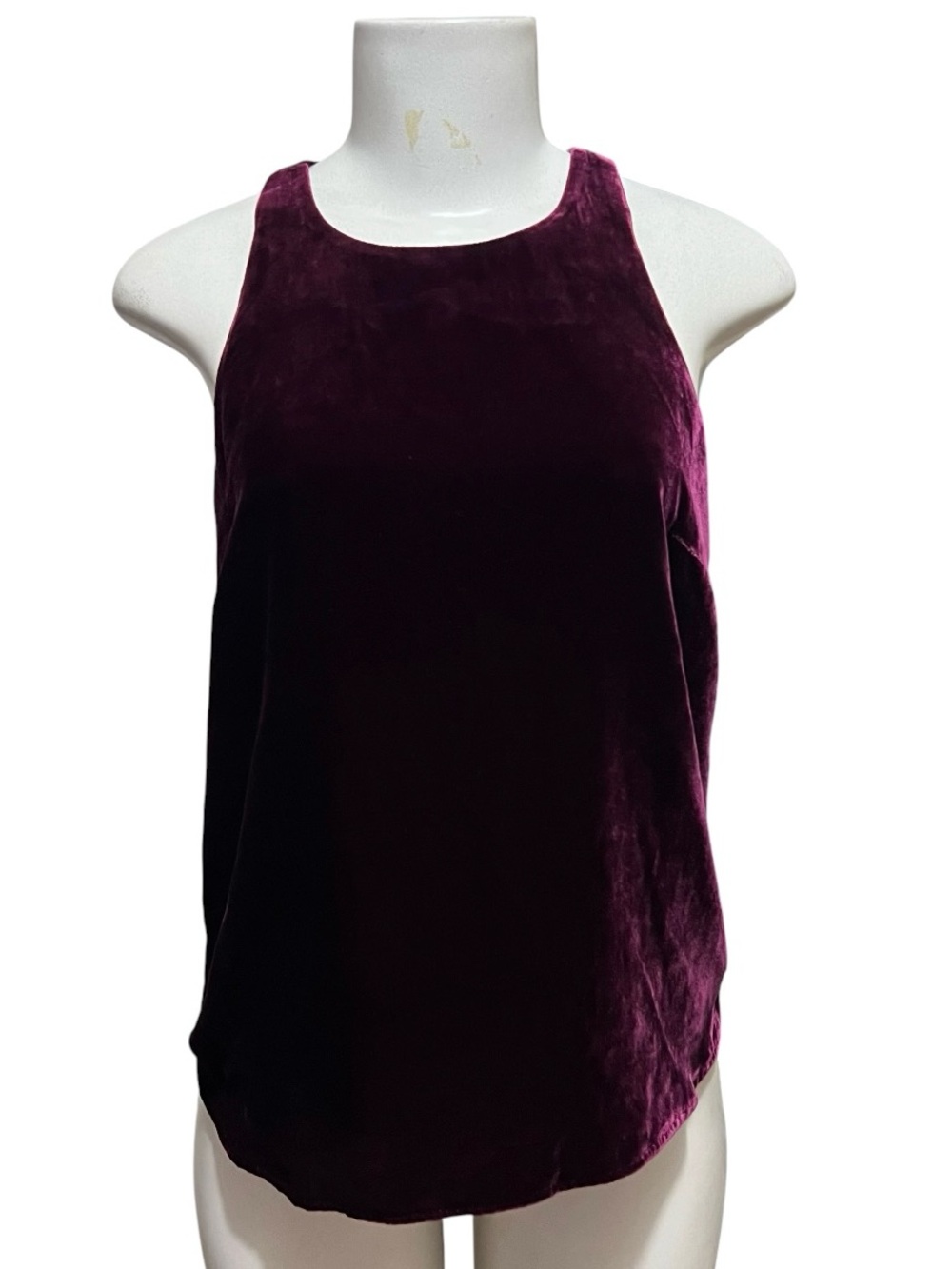 Joie Top Velvet Sleeveless Tank NEW 
Silk Blouse Fall Whimsygoth Castlecore Goth